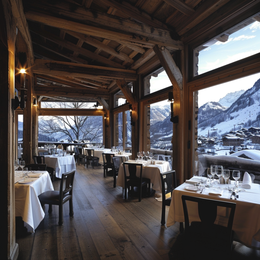 Restaurants proches du chalet à Megève - Les meilleures adresses