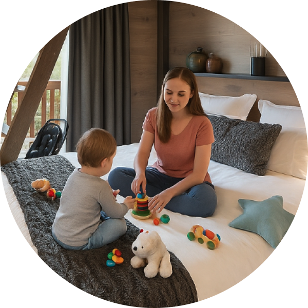 chalet megève luxe babysitter