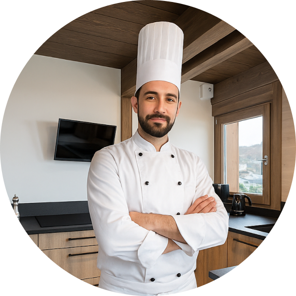 chalet megève luxe chef cuisinier