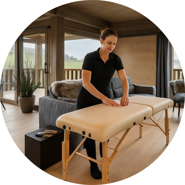 chalet megève massage